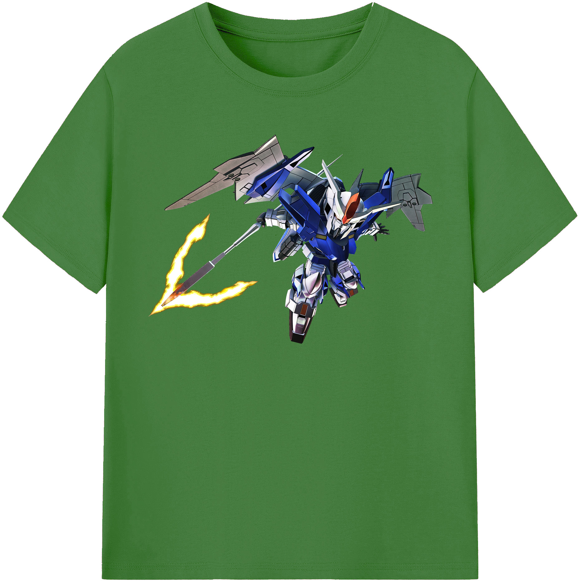 （画像用） 機動戦士ガンダム Mobile Suit Gundam レディースカジュアルプリントTシャツ（綿100％）